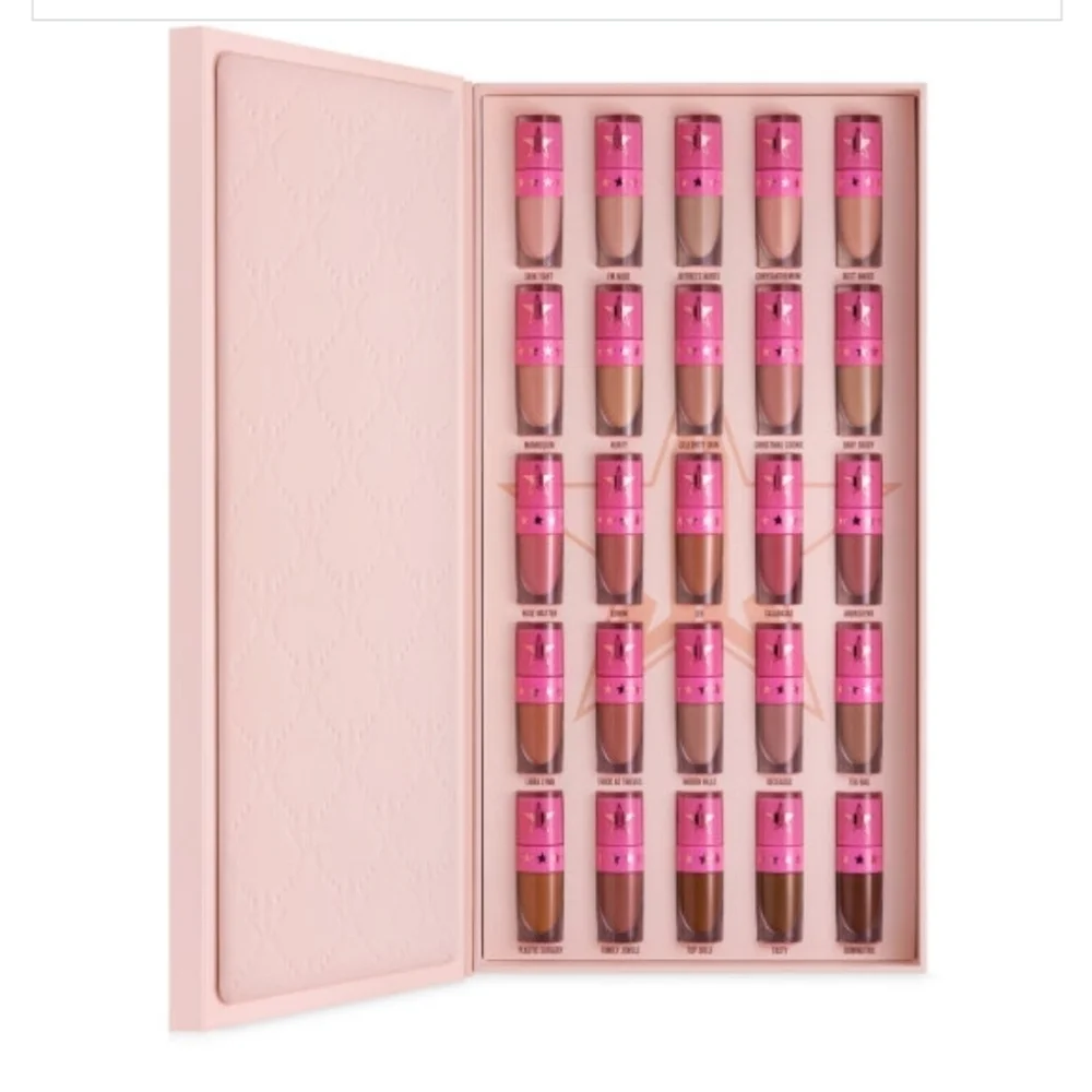 Jeffree Star Jeffree's Nudes Mini Velour Liquid Lipstick Vault Collection